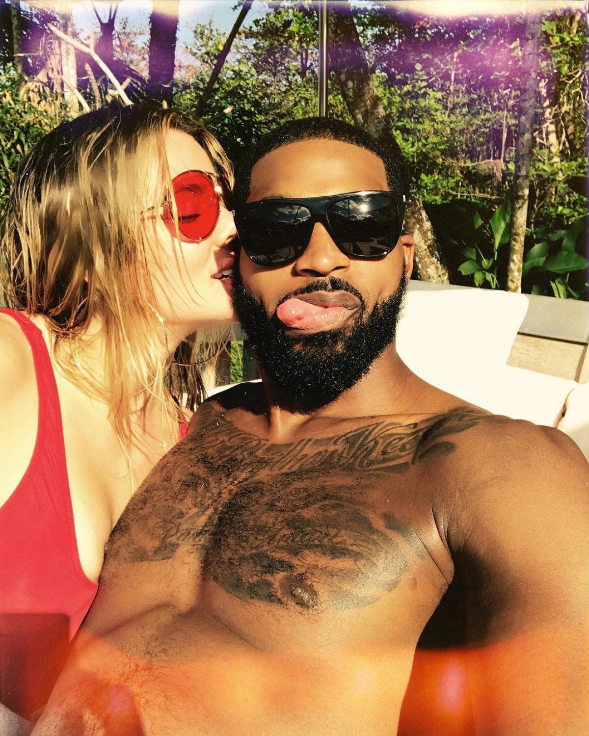 Khloe Kardashian Kisses Tristan Thompson In New Photo All My Love