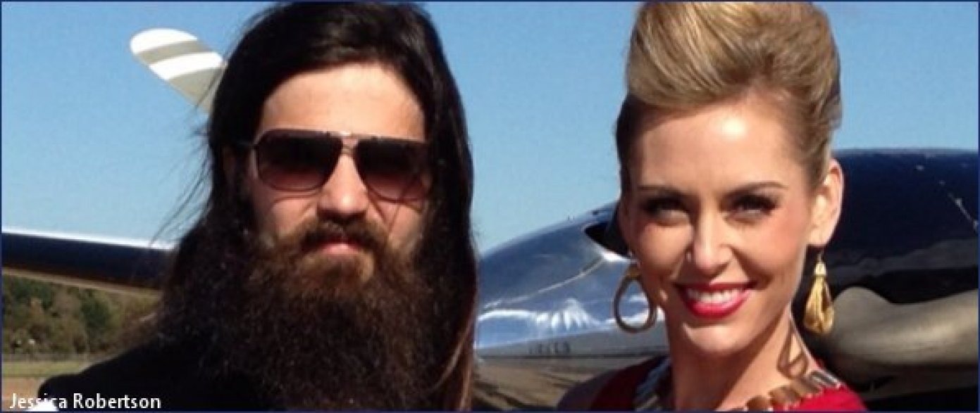 'Duck Dynasty' stars Jep Robertson and Jessica Robertson introduce