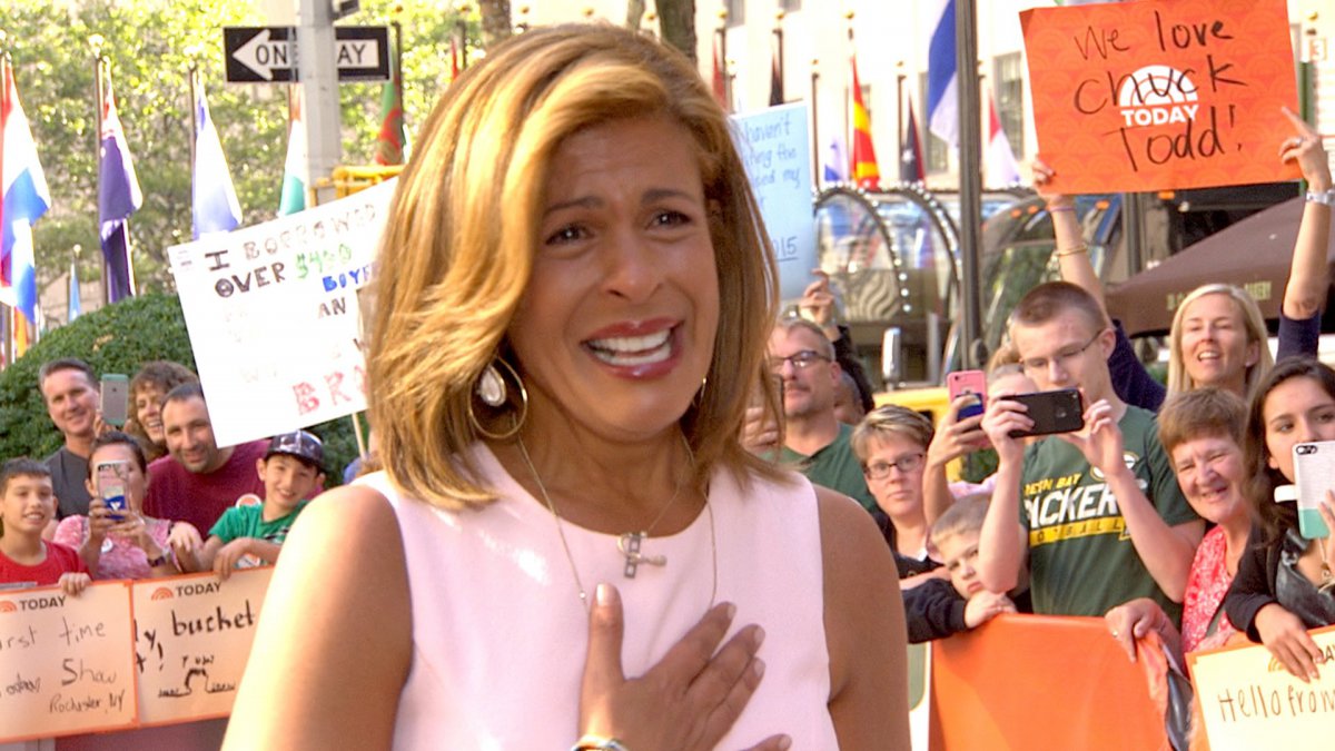 Today Cast Surprised Hoda Kotb For Her 53rd Birthday Reality Tv