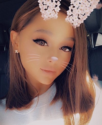 Ariana Grande Posts Rare Photo Of Her Natural Short Hair