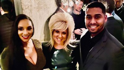 90 Day couple Chantel Everett Pedro Jimeno attend TLC holiday party together