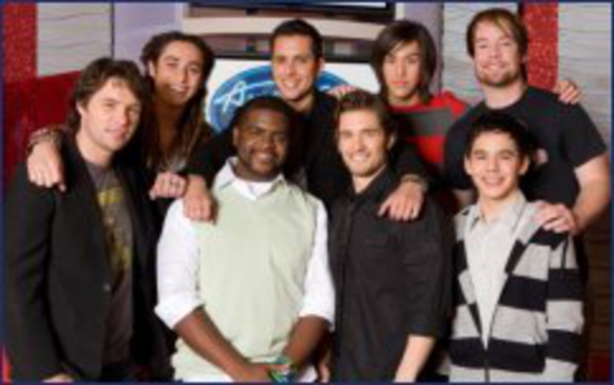 American Idol Top 8 Male Semifinalists Take To The Stage And Perform Reality Tv World