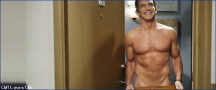 Jeff Probst: Naked bits and bacon in Two and a Half Men 